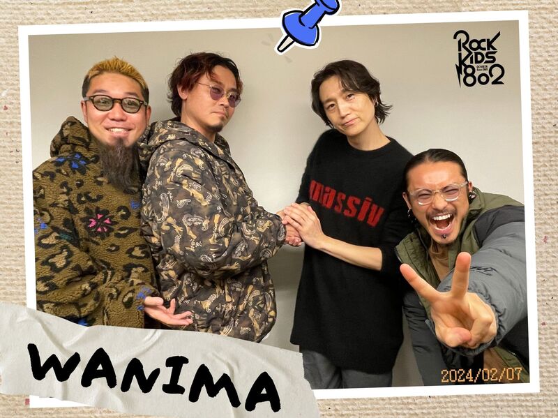 #RK802 GUEST： WANIMA  ( @WANIMA_OFFICIAL )
