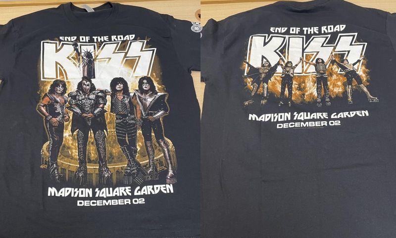 今夜のPRESENT☆KISSのTシャツ