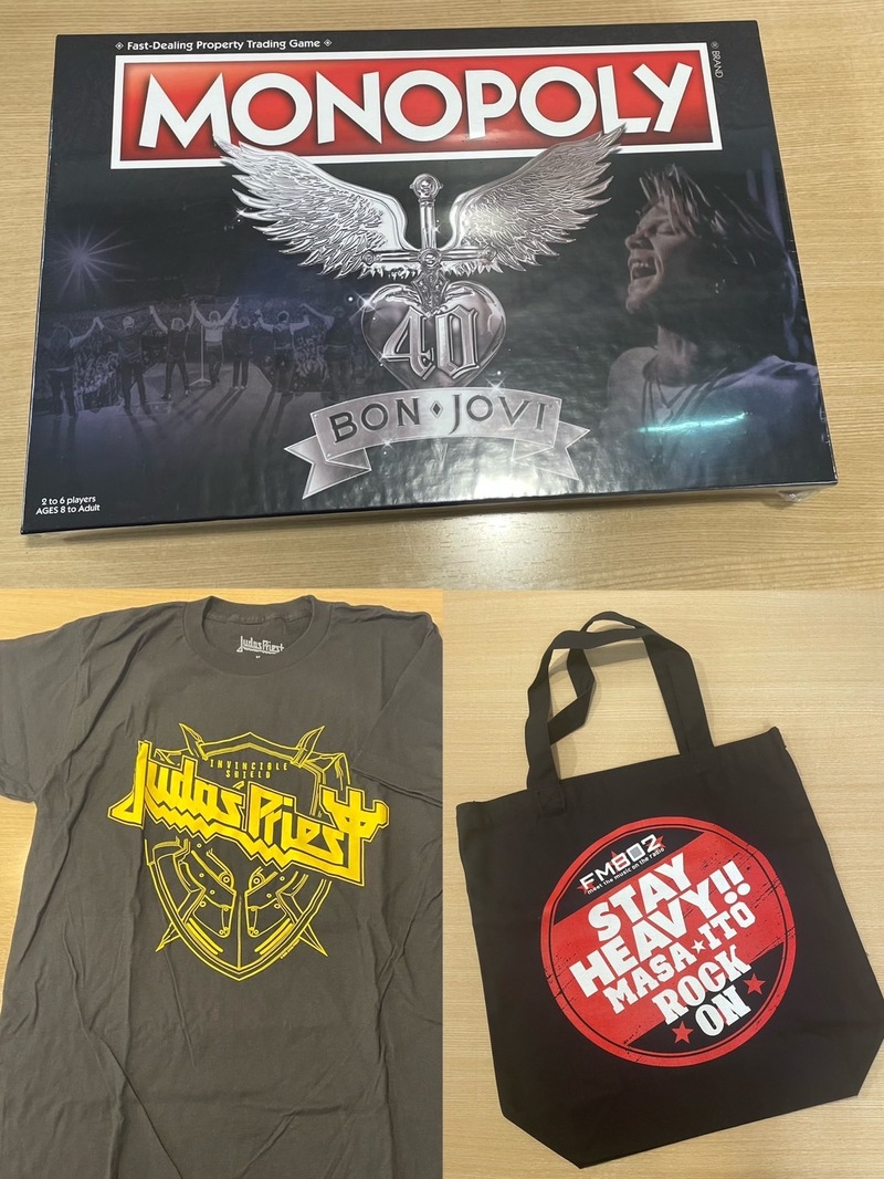6/14(金)「ROCK ON」25時台のプレゼントは・・・