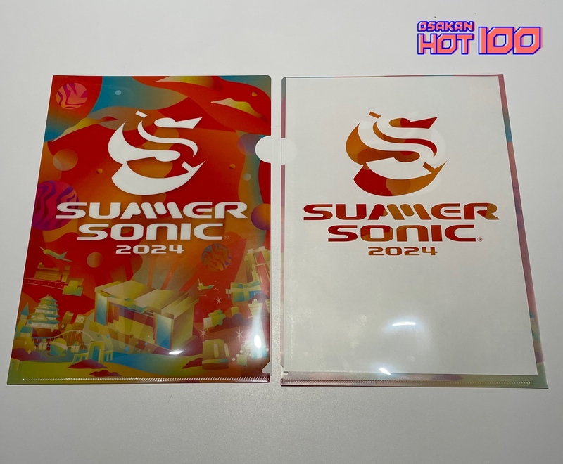 電話でNo.1予想をして【 SUMMER SONIC クリアファイル】をゲット！