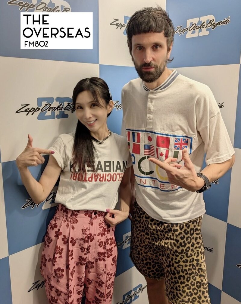 Kasabianとのインタビューをお届けしました！