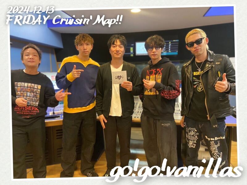 #MAP802 ☆GUEST：go!go!vanillas  ( @go_go_vanillas )
