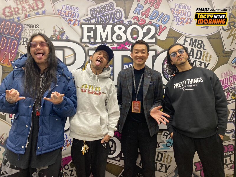 【1/1(水) INTERVIEW GUEST : RIZE 】