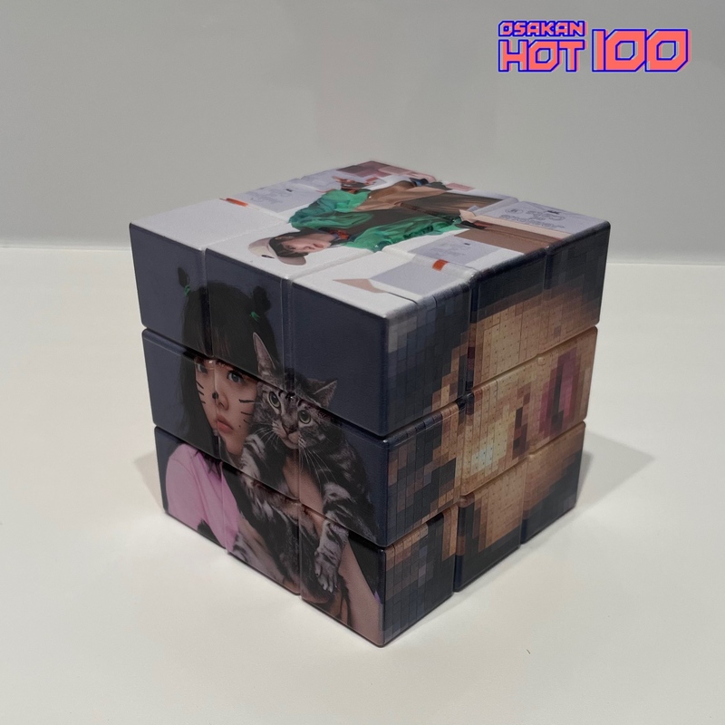 電話でNo.1予想をして【  あいみょん AL「 猫にジェラシー 」オリジナル ルービックキューブ 】をゲット！