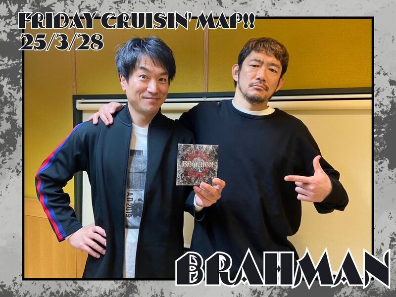 #MAP802 ☆GUEST：BRAHMAN  ( @tacticsrecords )