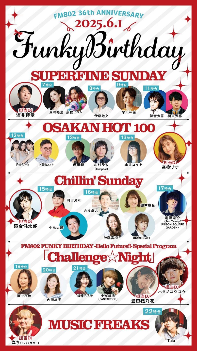 6/1（日）Chillin' Sunday
