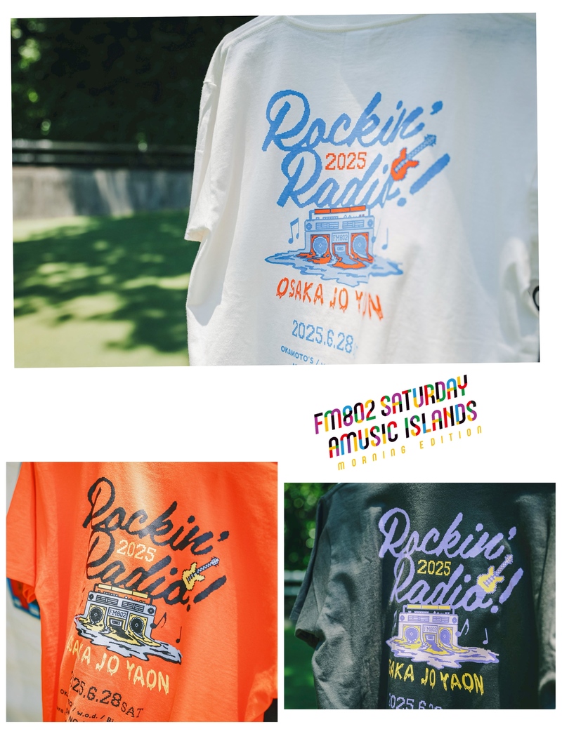 ◎「7時のばんプレ！」& FM802 Rockin'Radio! ライブ音源OA！ ◎ #起きたら802
