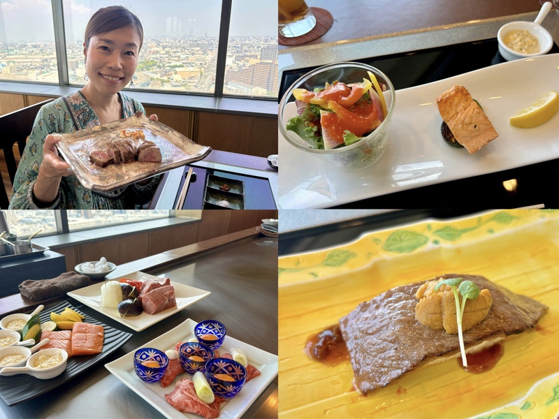 【うっちー・コレクション】ホテル アゴーラ リージェンシー 大阪堺「鉄板焼 なにわ」のコース料理