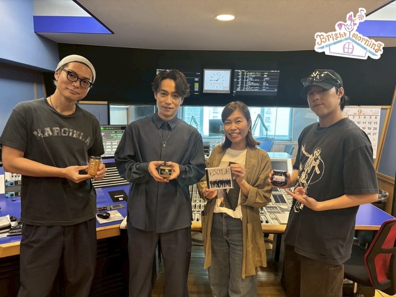 ★ 9時台【Kanpy HAPPY JAM】 GUEST：EXILE（@EXILE_Staff）★