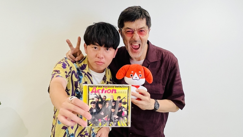 #802サムニュー 今月のゲスト：#東京スカパラダイスオーケストラ (@tokyoskaj) #谷中敦 (@a_yanaka)