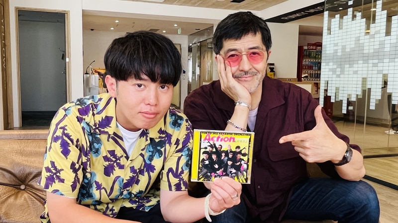 #802サムニュー 今月のゲスト：#東京スカパラダイスオーケストラ (@tokyoskaj) #谷中敦 (@a_yanaka)