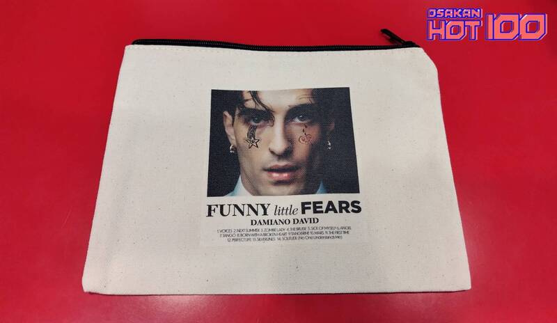 電話でNo.1予想をして【 ダミアーノ・デイヴィッド 特製フラットポーチ 】をゲット！ #HOT802