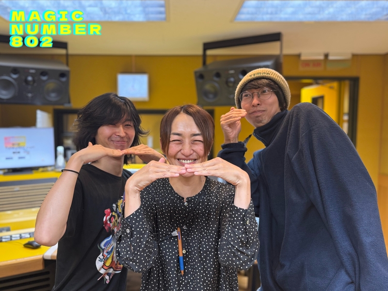 #MN802 本日のゲスト：#水平線 (@suisuisuiheisen) #田嶋太一 (@tajta29) #水野龍之介 (@asupara1000)