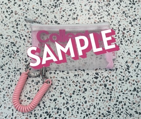 ★なな金プレゼント『 ITZY「Collector」オリジナルコイルキーリング付きメッシュポーチ 』をプレゼント★