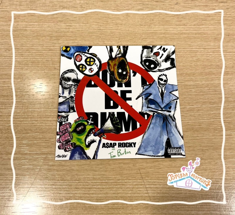 ★なな金プレゼント『 A$AP ROCKY 「DON'T BE DUMB」アルバムジャケ写ステッカー 』をプレゼント★