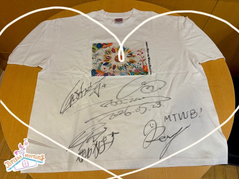 ★なな金プレゼント『 FM802 MEET THE WORLD BEAT マカロニえんぴつ サイン入り T シャツ 』をプレゼント★