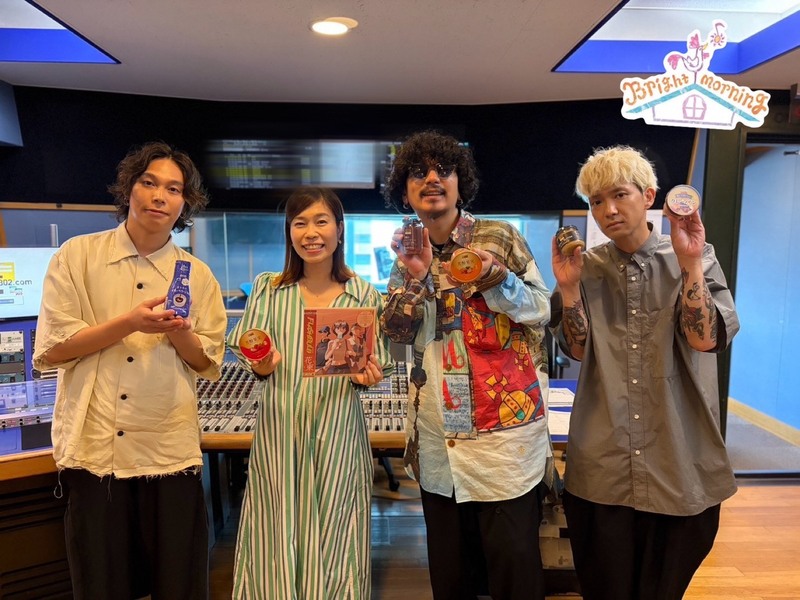 ★ 9時台【Kanpy HAPPY JAM】 GUEST：Omoinotake（@Omoinotakey）★