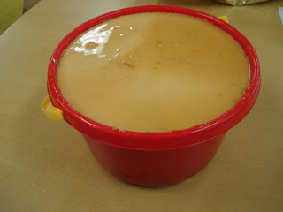 バケツプリン！