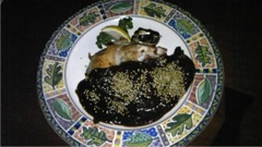 メキシカンレストラン「エル・チャロ」　チョコレートを使った料理　②