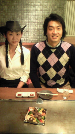 お隣はスタッフの『佐野』さん♪