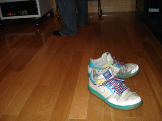 ON AIR中のスタジオ