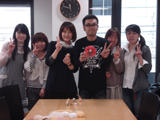 手芸教室のみんなと☆