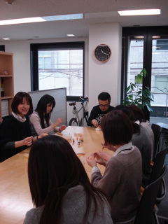 手芸教室の様子