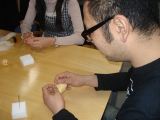 手芸教室の様子