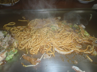 合格のやきそば。