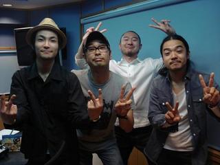 今日のゲスト！cutman-boocheの三人です！