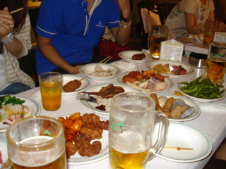 今日のビアガーデン紹介は〜!