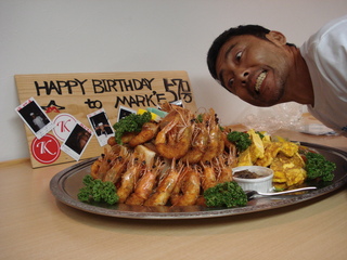 マーキーさんの友達から差し入れ〜