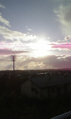 北の空から…♪