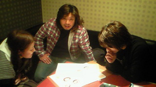 今日の夕方は…