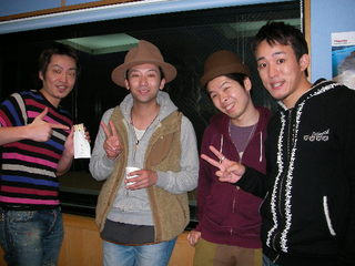 今夜のゲストFUNKY MONKEY BABYS♪♪