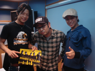 EXILEのTETSUYA君、KEIJI君が遊びにきてくれました！