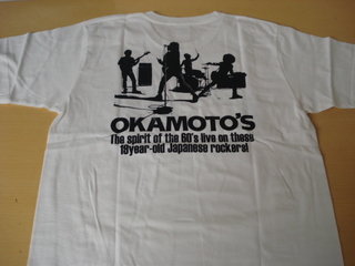 12/18のプレゼント＜OKAMOTO'SのTシャツ＞