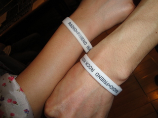 チャリティーリストバンド!!