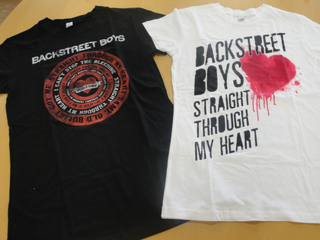 Backstreet BoysのTシャツ