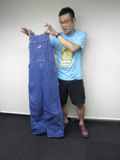 フラワーカンパニーズ：グレート前川さんのオーバーオール
