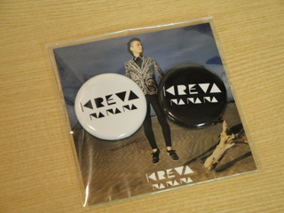 ☆KREVAの「缶バッチ」☆