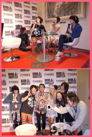 0.8秒と衝撃登場＊ from RADIO CRAZY 楽屋前STUDIO