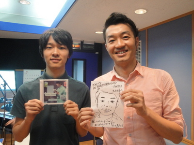 ☆黒沼英之さん☆スタジオ生登場☆