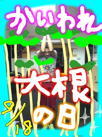 かいわれ大根〜♪