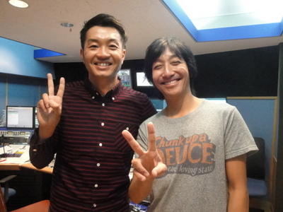 ウルフルケイスケさん☆スタジオ登場