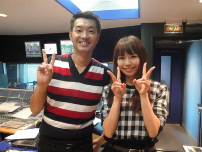 ケラケラのボーカルMEMEさん☆スタジオ登場