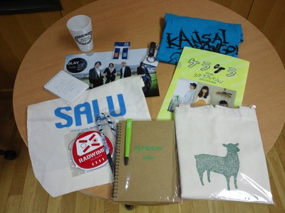 ☆SUNTORY J-HITS TOP20　今日のアーティストグッズは・・・☆