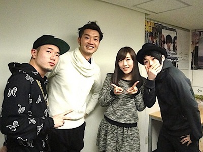 WHITE JAMの3人がゲストで登場！