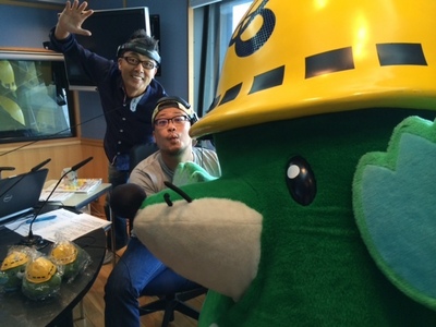 ★スタジオに訪問者が・・・！？★