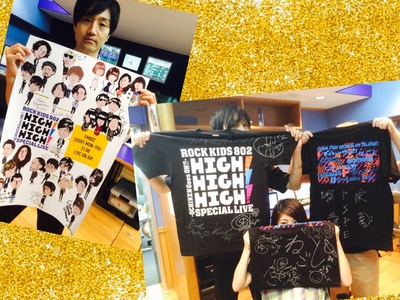 ★グドモ・パスピエ・ねごと・サイン入りTシャツ★